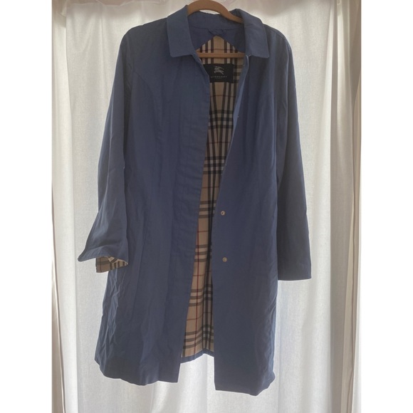 Women’s Burberry Coat in Light Blue - Picture 1 of 7